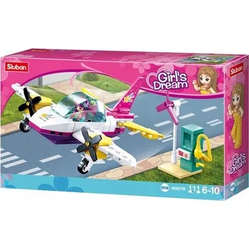 ostatní stavebnice Stavebnice SLUBAN Letadlo 111 dílů