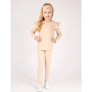 Dívčí legíny Dívčí béžové legíny Nicol, vel. 80