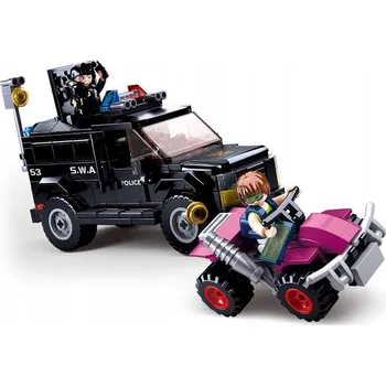 ostatní stavebnice Stavebnice Sluban Policejní SWAT Truck M38-B0653