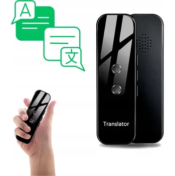Elektronický slovník a překladač HLASOVÝ PŘEKLADAČ OKAMŽITÝ KAPESNÍ TRANSLÁTOR 33 JAZYKŮ 800mAh