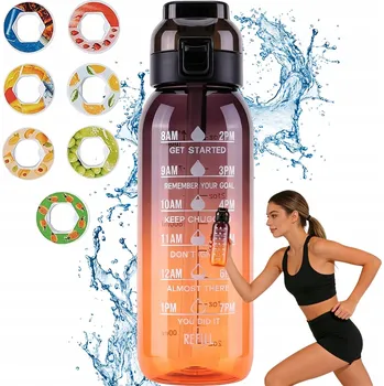 Láhev Chutná Láhev na vodu 1000 ml se 7 kapslemi – bez cukru a kalorií