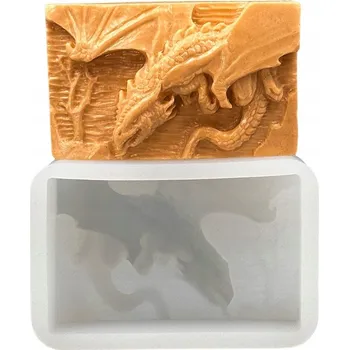 Forma na odlévání SILIKONOVÁ FORMA NA MÝDLO - DRAK