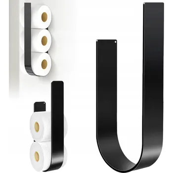 DRŽÁK VĚŠÁK NA PAPÍROVÉ UTĚRKY KUCHYŇSKÝ LOFT KOVOVÝ BEZ VRTÁNÍ