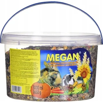 Krmivo pro hlodavce Megan Basic Mix Krmivo krmná směs 1,65 kg křeček morče