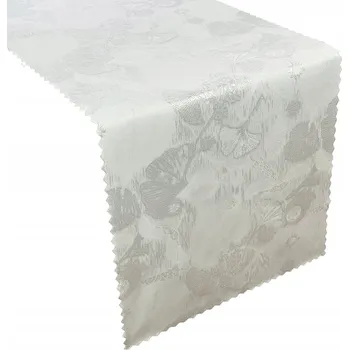 ubrus Stříbrný běhoun na stůl 100 x 50 cm