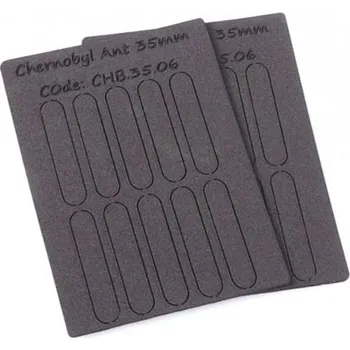 Pěnové tělíčko Chernobyl Ants Hends hnědé 25 mm