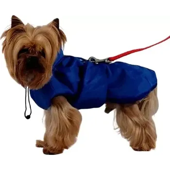 Obleček pro psa Zimní vesta i pro velké psy modrá (Vesta pro psa s kožíškem )