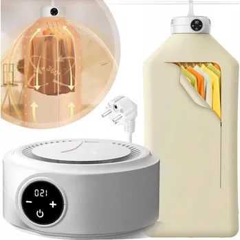 Sušák na prádlo PŘENOSNÁ SUŠÁK PRÁDLA MINI ELEKTRICKÁ SUŠÁK S TEPELNÝM ČERPADLEM 600 W