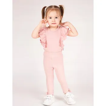 Dívčí legíny Dívčí žebrované bavlna legíny Nicol, vel. 74