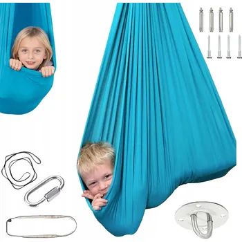 SENZORICKÁ HOUBACÍ SÍŤ PRO DĚTI TERAPEUTICKÁ AKROBATICKÁ HOUPAČKA PREMIUM