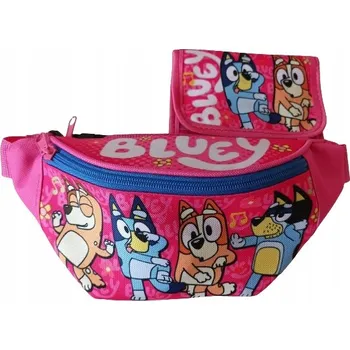 Outdoorové zavazadlo BLUEY Ledvinka + Růžová Peněženka