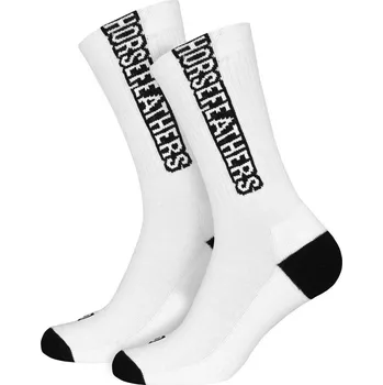 horsefeathers Pánské ponožky allen socks white