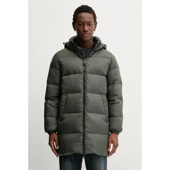 Péřová bunda Tommy Jeans DM0DM20466 zelená 97X, vel. M