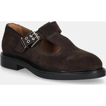 Dámské polobotky Semišové polobotky Bianco BIADDA 11252229 hnědá 89X, EUR 39