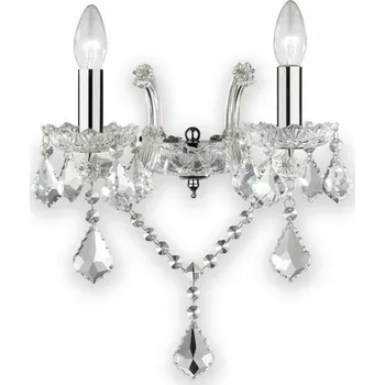 Nástěnné svítidlo Nástěnné svítidlo Ideal Lux stříbrné E14 40 W