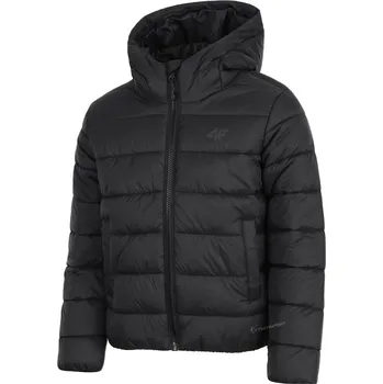 4F chlapecká péřová bunda prošívaná / vel 152