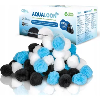 filtrační náplň Filtrační kuličky do bazénu Coil 700 g s ionty stříbra a aktivním uhlím