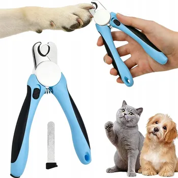 Kosmetika pro psa Nůžky na drápky 2v1 PRO ZVÍŘATA PSA KOČKU kleště + PILNÍK OSTRÉ