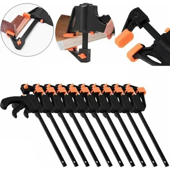 Truhlářská svěrka SVĚRKA TRUHLÁŘSKÁ JEDNORUČNÍ UPEVŇOVACÍ DRŽÁK, ROBUSTNÍ 10 Ks