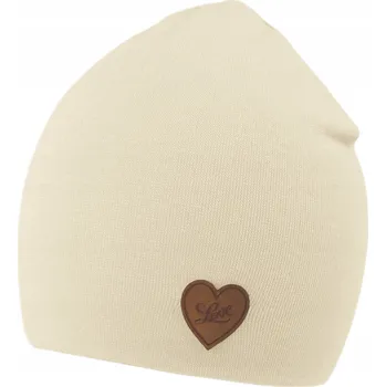 Čepice ČEPICE BAVLNĚNÁ HLADKÁ DVOJITÁ SRDCE DVOUVRSTVÁ JEDNODUCHÁ 42/48 P49