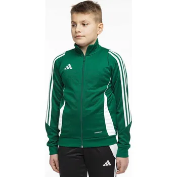 Chlapecká mikina DĚTSKÁ MIKINA ADIDAS TIRO 24 TRAINING ZELENÁ IR7503 vel. 152 cm