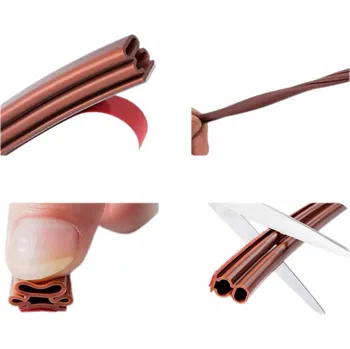 Těsnění do okna a dveří Samolepicí těsnění na dveře a okna, tepelná a zvuková izolace