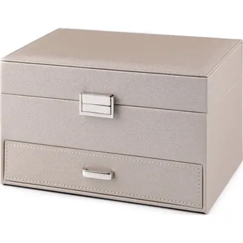 Šperkovnice Šperkovnice 14x16x23 cm - béžová lesk - VÝPRODEJ