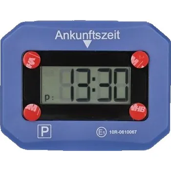 cartrend digitální parkovací hodiny na auto, elektronický parkovací kotouč s schválením KBA,