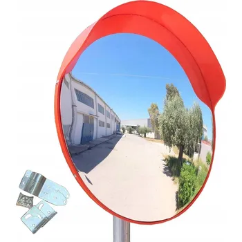 Zrcadlo LUSTRO WPUKŁE DROGOWE 45 CM S DRŽÁKEM SKLADOVÉ PARKOVIŠTNÍ