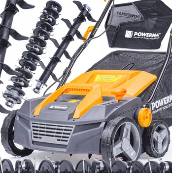 Vertikutátor Provzdušňovač, vertikutátor Powermat 38 cm 2550 W