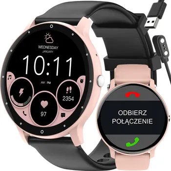 Hodinky Gravity dámské chytré hodinky, polské hovory, menu 230 mAh + gravírování