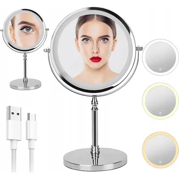 Zrcadlo Stojací zrcadlo stříbrné Bedee