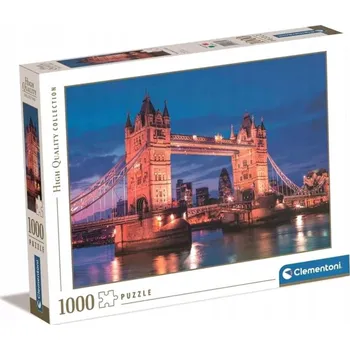 Puzzle Puzzle 1000 HQ Tower Bridge v noci Clementoni