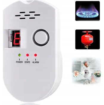 Zabezpečovací technika DETEKTOR PLYNU PROPAN BUTAN LPG METAN 85 DB