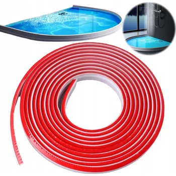 Lišta proti stříkající vodě do sprchy, 2m protipovodňová lišta