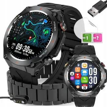 Chytré hodinky Chytré Hodinky Rubicon RNCF37BRAN černé