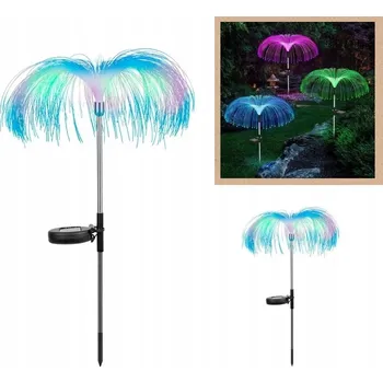 Venkovní osvětlení SOLÁRNÍ SVĚTLA MEDÚZY 2 KUSY DEKORATIVNÍ ZAHRADNÍ LAMPA
