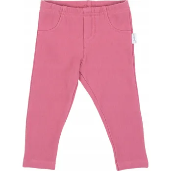 Dívčí legíny Dívčí růžové teplákové legíny Nicol, velikost vel.