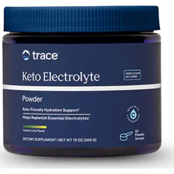 Nápoj pro sportovce Trace Minerals Keto Elektrolyty Citron + Limetka (bez cukru), 368 g>