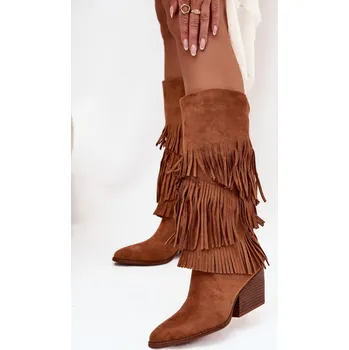 Dámské kozačky Kozačky na podpatku model 217823 Step in style 36