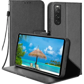 Pouzdro na mobilní telefon Flipové pouzdro MBM pro Sony POCO M3, černé