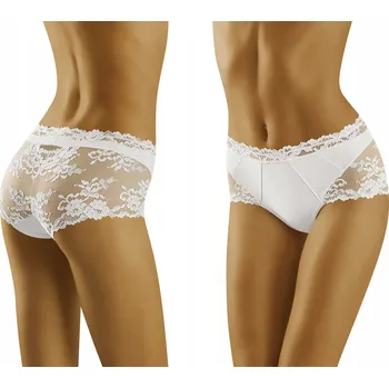 Kalhotky Wol-Bar Luxa bílé XL Vysoké kalhotky kalhotky