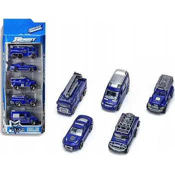 autíčko VOZIDLA "POLICE - SPRINT" - 5 ks