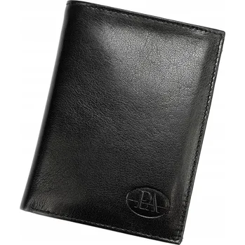 Peněženka Pierre Andreus peněženka z pravé lícové kůže černá - muž