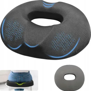 Polštář Polštář na sedadlo Proti proleženinám, Ortopedický Polštář na sedadlo