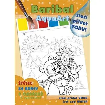 omalovánky Omalovánka A4 Akim AquaArt - stačí přidat vodu! - Baribal