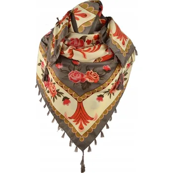 Šála Agrafka šátek geometrický - viskóza