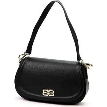 Kabelka LUKA kabelka z pravé kůže černá