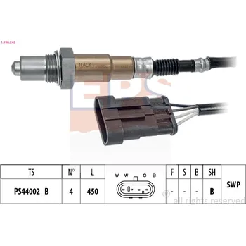 Lambda sonda 1.998.242 Made in Italy - OE Equivalent