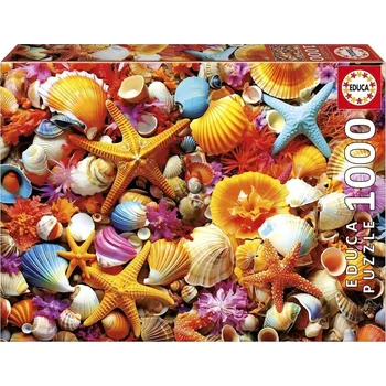 Educa Puzzle 1000 dílků Educa Puzzle 1000 dílků Barevné mušle